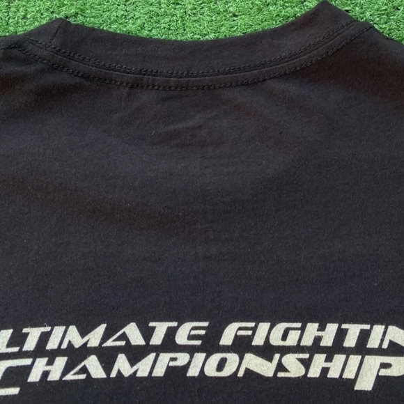 NWT UFC ULTIMATE FIGHTING CHAMPIONSHIP DOUBLE SIDED T-SHIRT BLACK LARGE - Picture 5 of 6